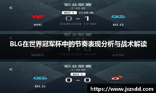 BLG在世界冠军杯中的节奏表现分析与战术解读